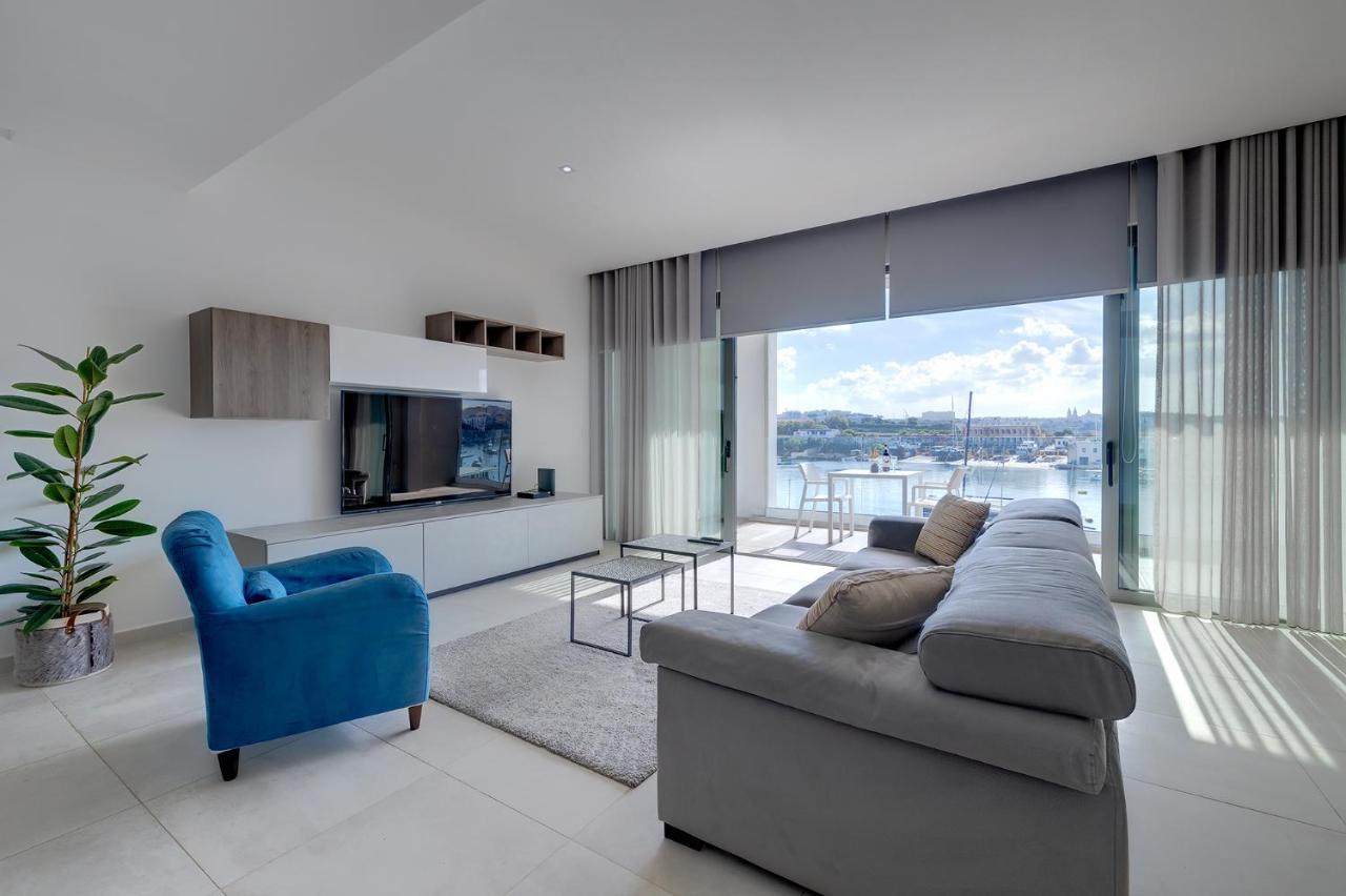 Superlative Apartment With Valletta And Harbour Views Слима Экстерьер фото