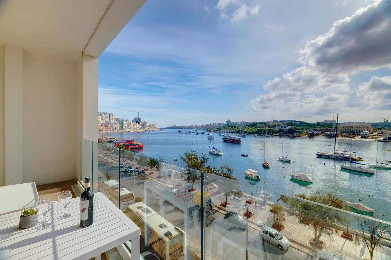 Superlative Apartment With Valletta And Harbour Views Слима Экстерьер фото