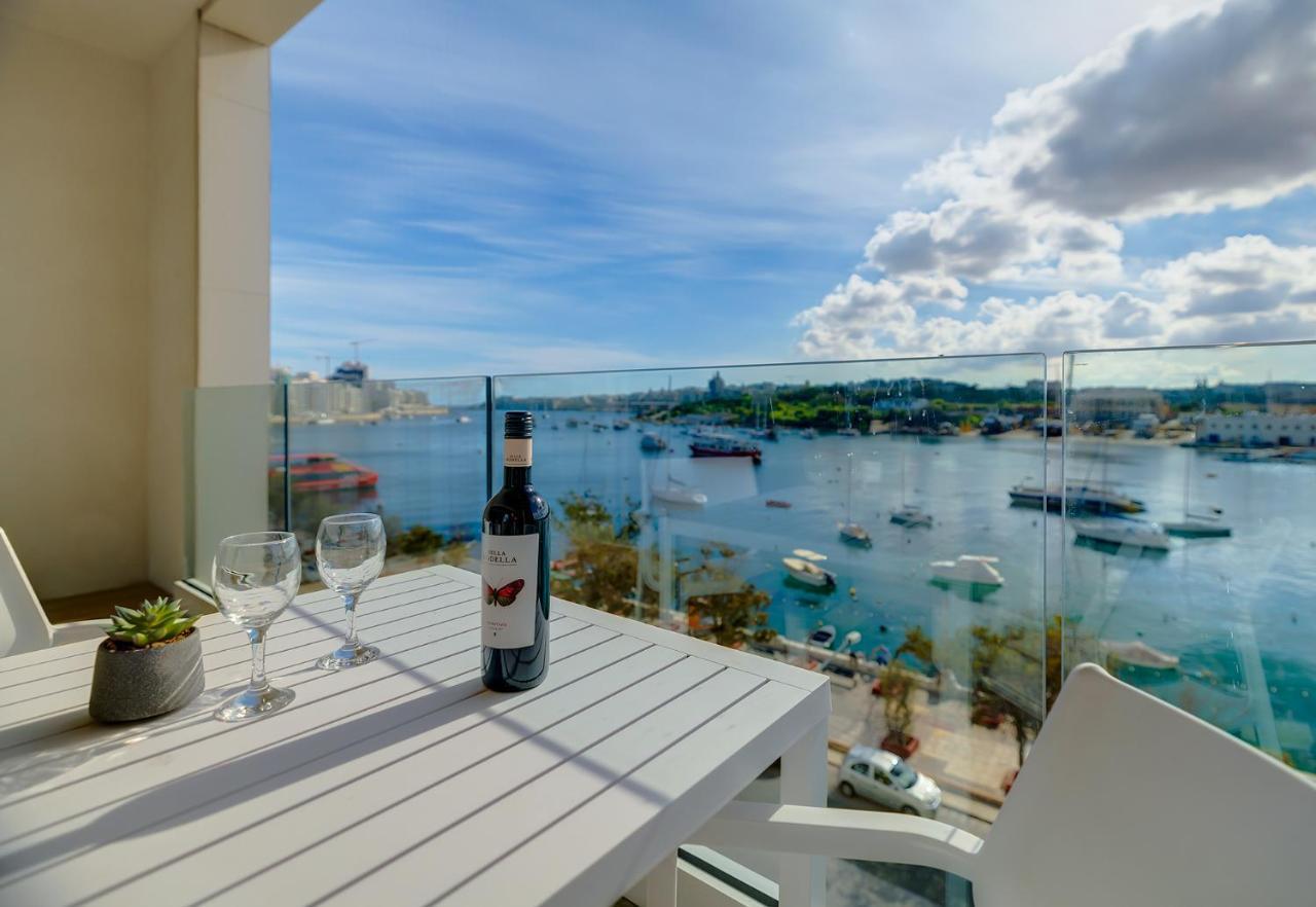 Superlative Apartment With Valletta And Harbour Views Слима Экстерьер фото