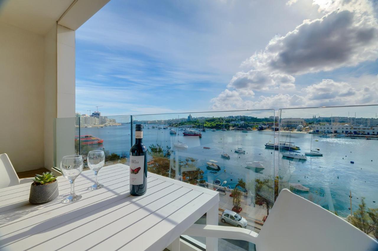 Superlative Apartment With Valletta And Harbour Views Слима Экстерьер фото